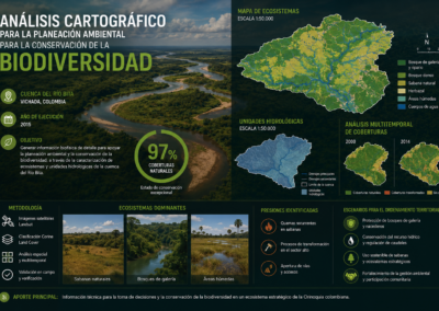 Análisis cartográfico para la planeación ambiental para la conservación de la biodiversidad