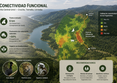 Corredores de conectividad en Córdoba