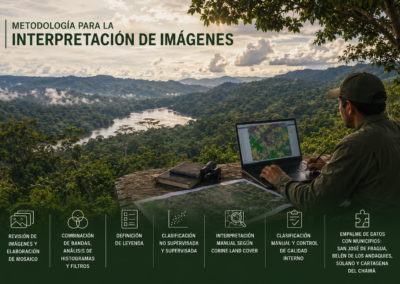 Interpretación de imágenes Rapideye, para la consutricción de mapa de cobertura y uso del suelo 