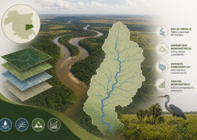 Análisis morfométrico para las unidades hidrográficas del río Bita 