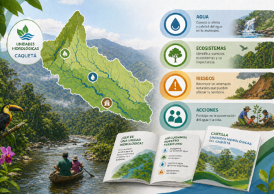 Cartillas para las unidades hidrológicas en del departamento del Caquetá