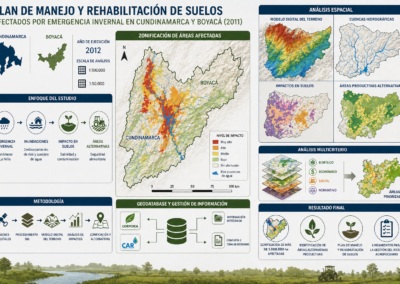 Plan de Manejo y Rehabilitación de suelos afectados por Emergencia Invernal en Cundinamarca y Boyacá (2011)