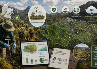 Estimación del Potencial de Mitigación de Cambio Climático y Análisis de Costo-Efectividad en Páramos de Colombia