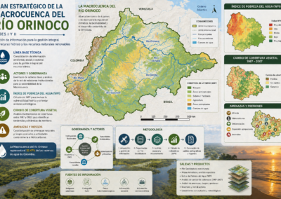 Gestión de información para el Plan Estratégico de la Macrocuenca del río Orinoco.