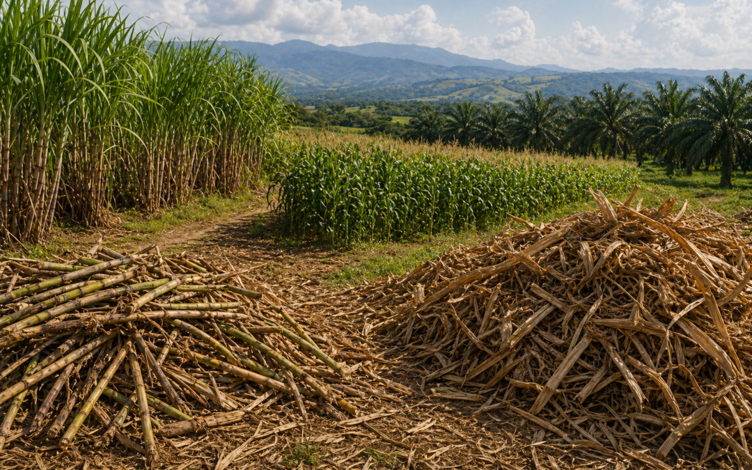 Identificación de biomasa residual agrícola y/o forestal para la Zona Norte, Centro y Llanos