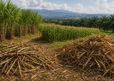 Identificación de biomasa residual agrícola y/o forestal para la Zona Norte, Centro y Llanos