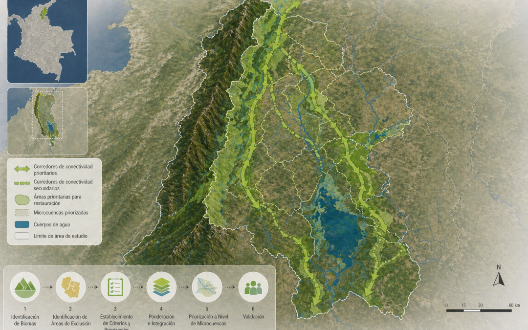 Propuesta de Corredores de Conectividad para Restauración Ambiental en el Área Perijá-Zapatosa