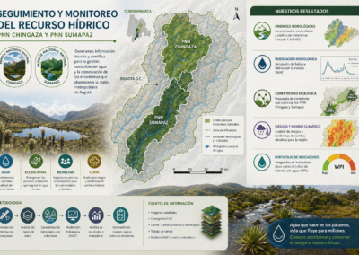 Seguimiento y monitoreo del recusos hídrico de los PNN Chingaza y PNN Sumapaz