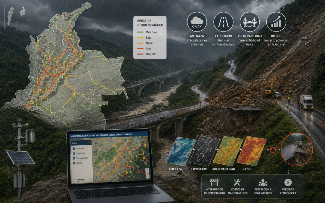 Vulnerabilidad de la red vial primaria en colombia ante el cambio climático 