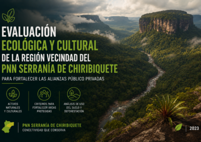Evaluación ecológica y cultural de la región vecindad del PNN Chiribiquete, para fortalecere las Alianzas Público Privadas