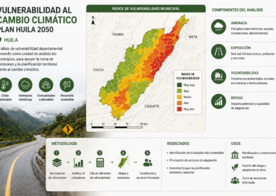 Integración SIG para el Análisis de Vulnerabilidad Climática en Huila