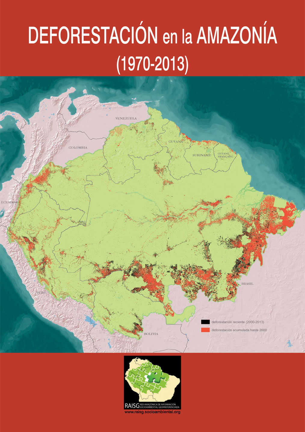 Deforestacion en la Amazonia 1970-2013