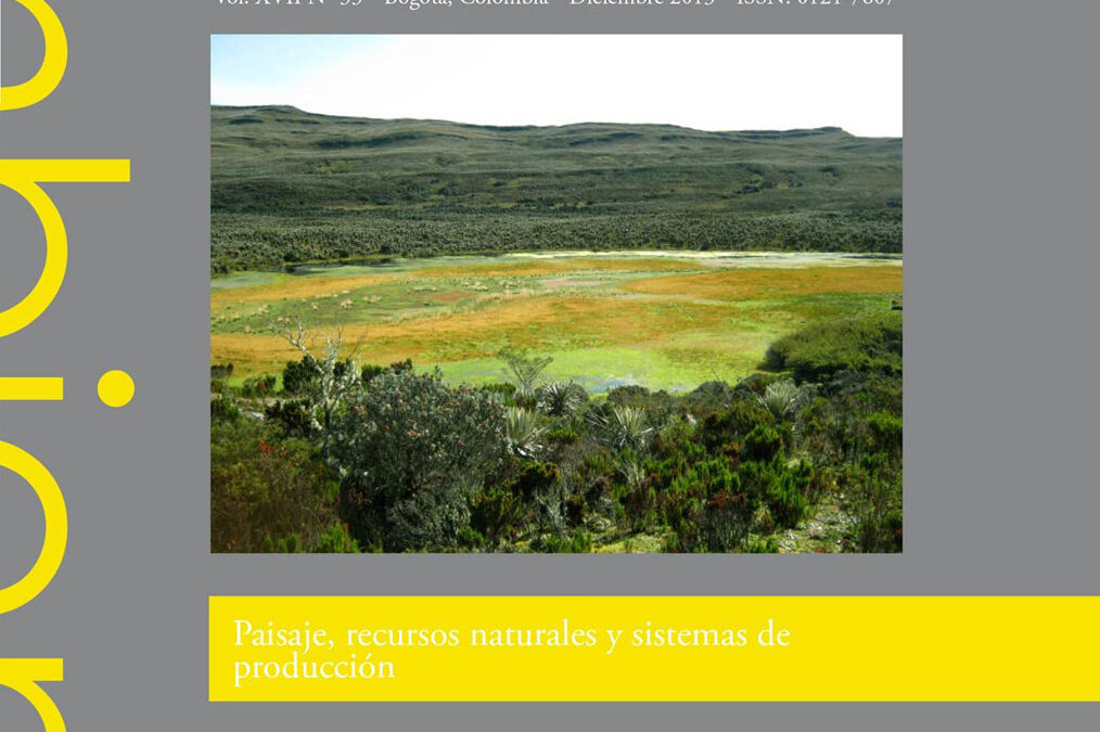 Diseño adaptativo de un paisaje agroindustrial.