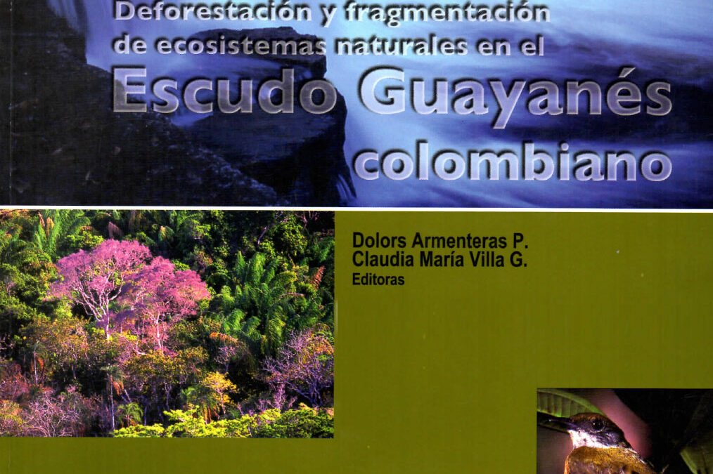 Deforestación y fragmentación de ecosistemas naturales en el escudo guayanes colombiano